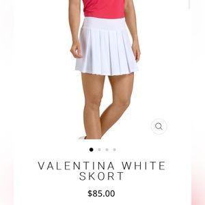 SwingDish Pleated Golf Skirt w/ built-in shorts